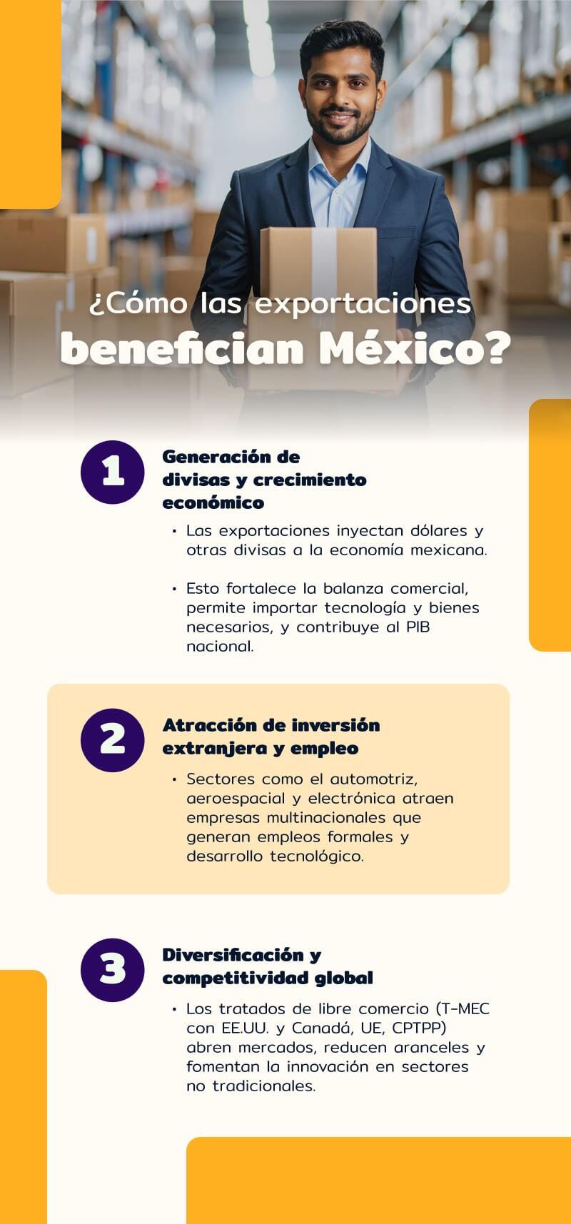 ¿cómo las exportaciones benefician mexico?